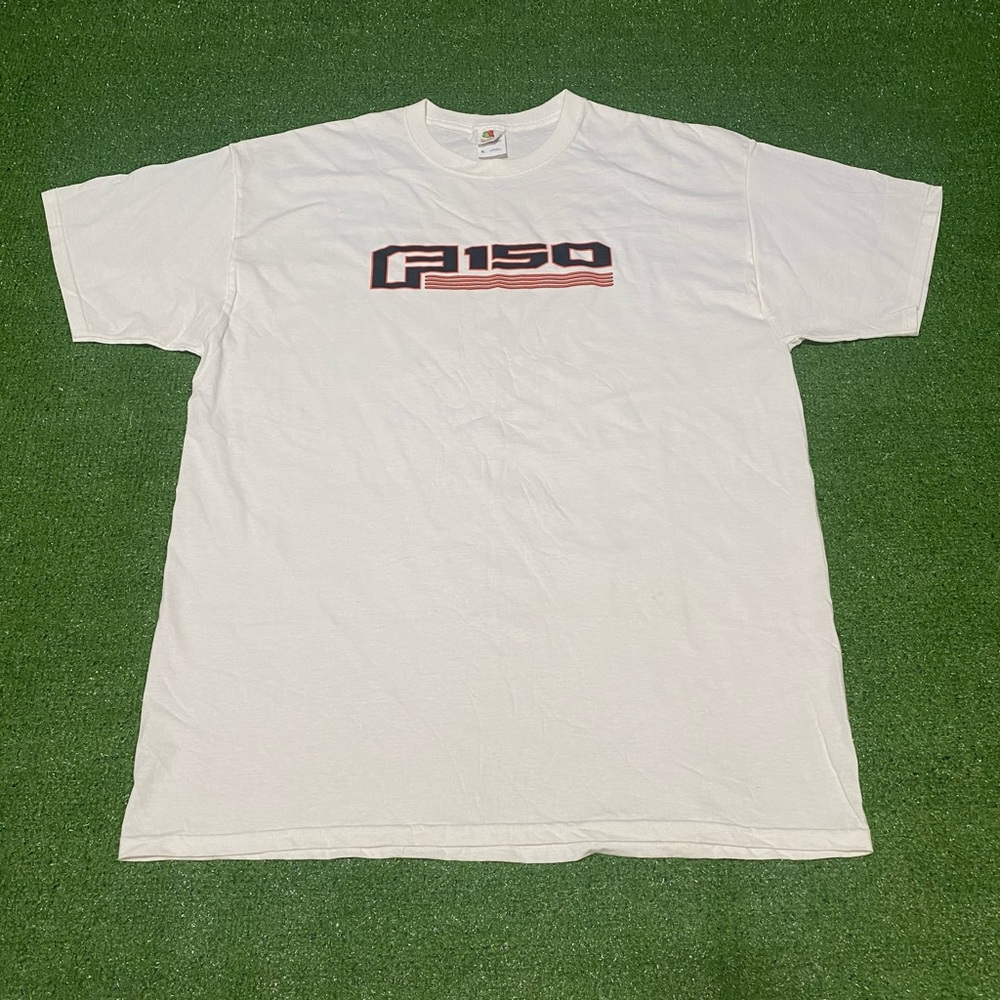 Deadstock Ford F-150 Truck Logo T-Shirt Size XL Fruit of the Loom Heavy HD NWOT